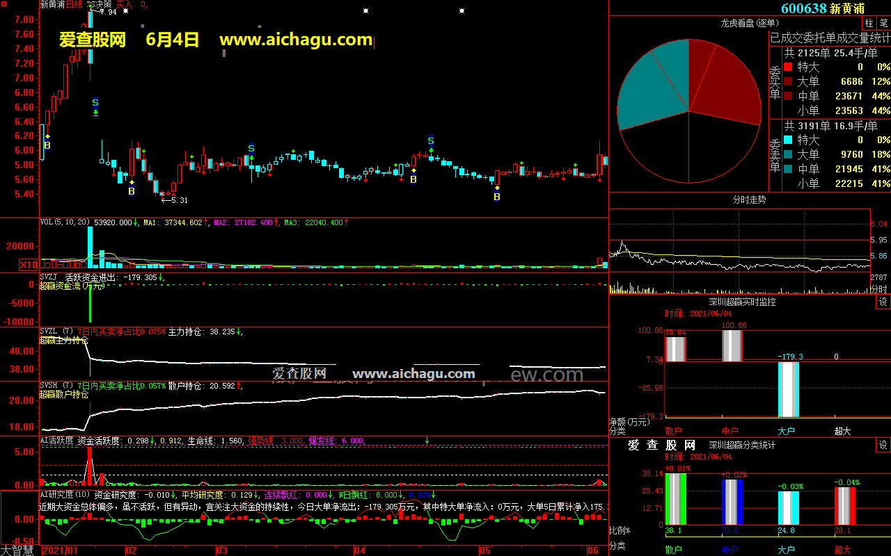 新黄浦600638大智慧超赢数据