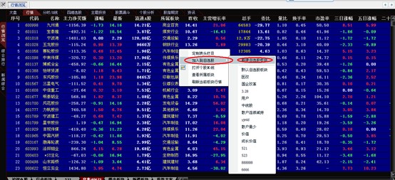 自选股板块 自选股板块